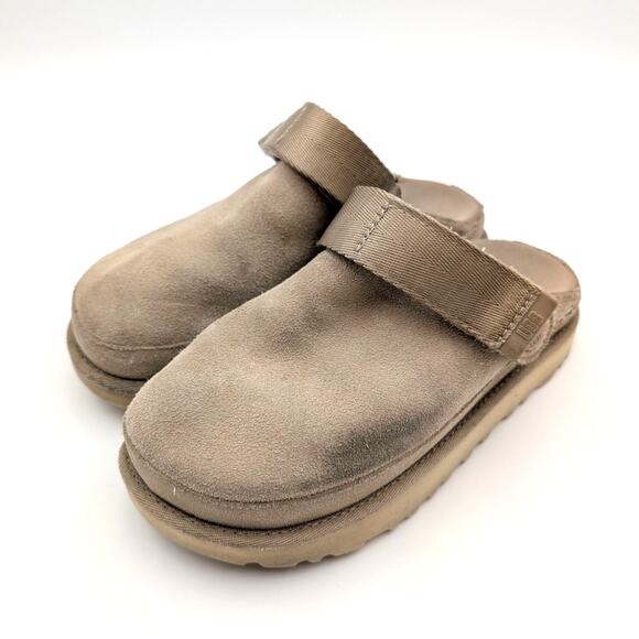 UGG Goldenstar Platform Clog Women's Adjustable Strap Smoke Plume Size US5 EU36 - Picture 1 of 11